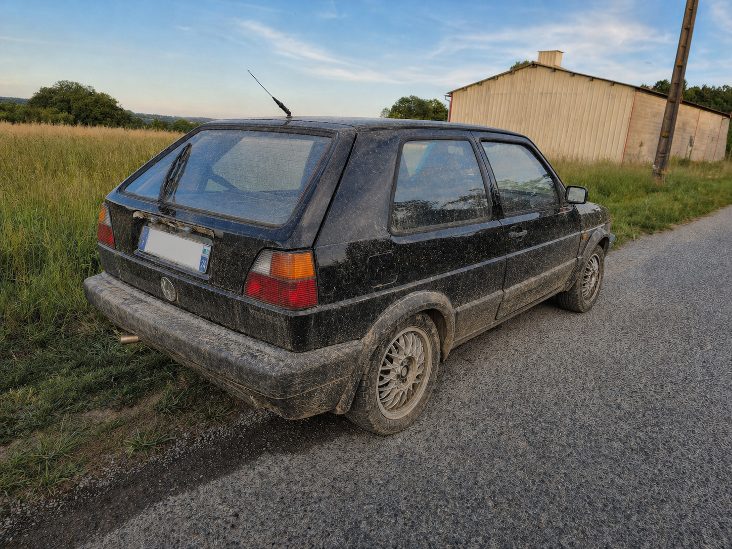 Golf MK2 état initial