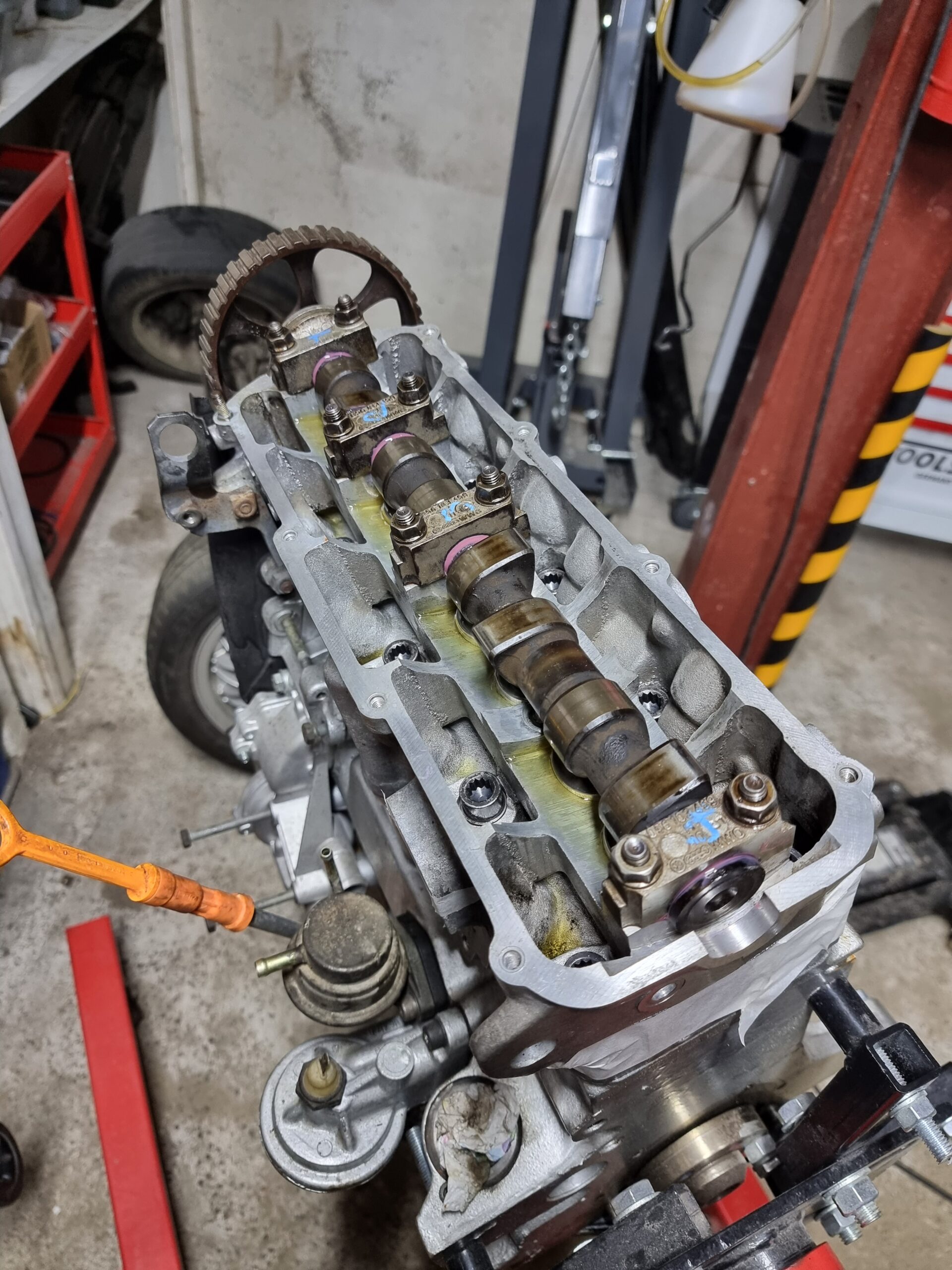 Moteur Golf MK2 démonté