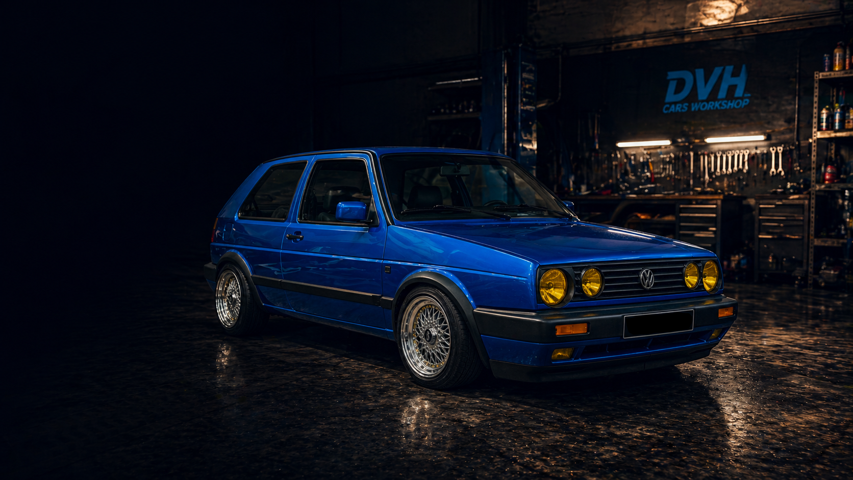 Restauration complète Volkswagen Golf MK2
