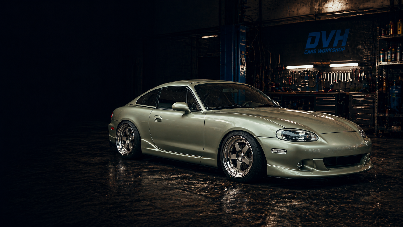 Mazda MX-5 NBFL préparation châssis et moteur