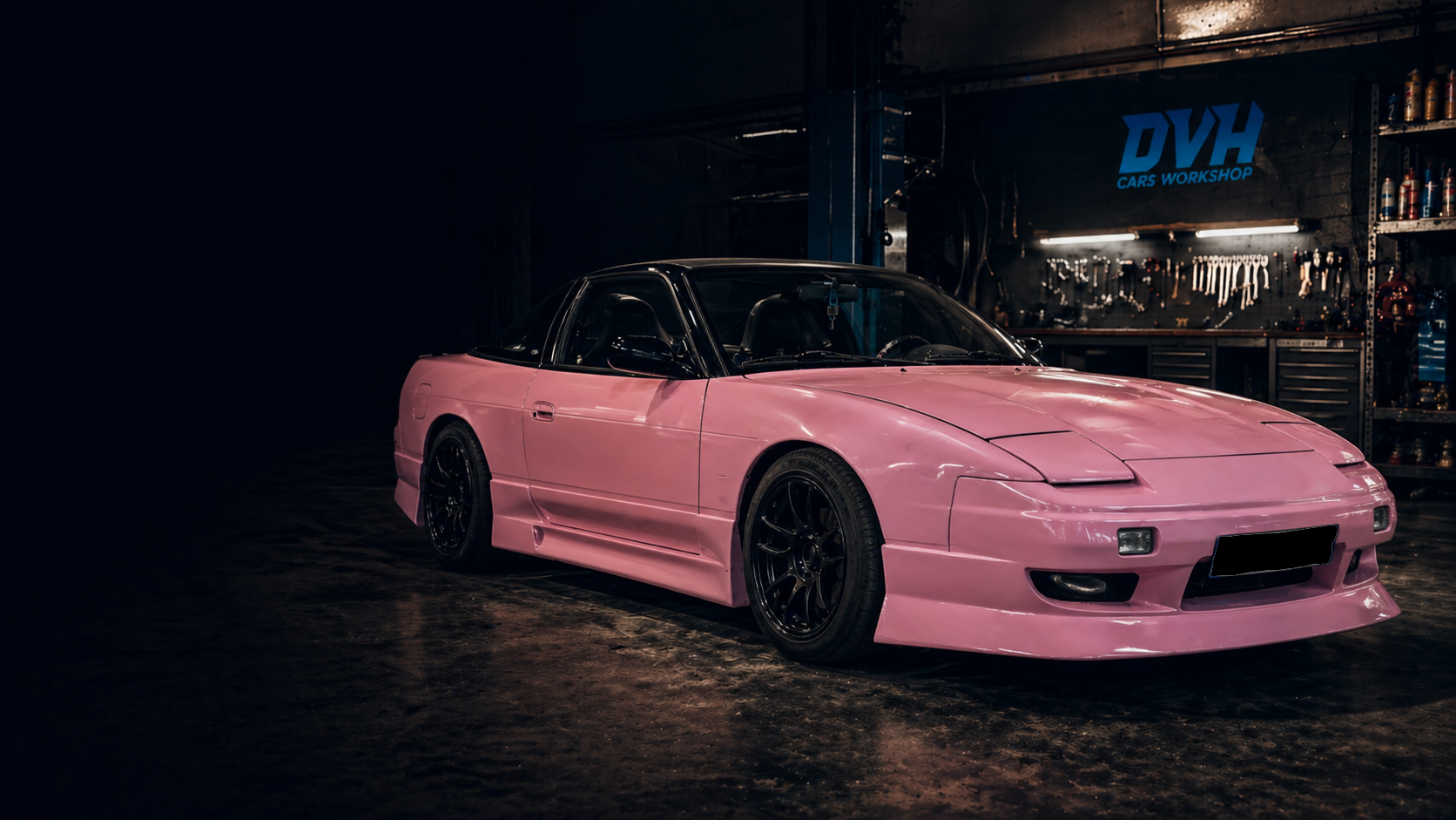 Projet sur mesure et swap Nissan 200SX S13 par DVH Cars Workshop