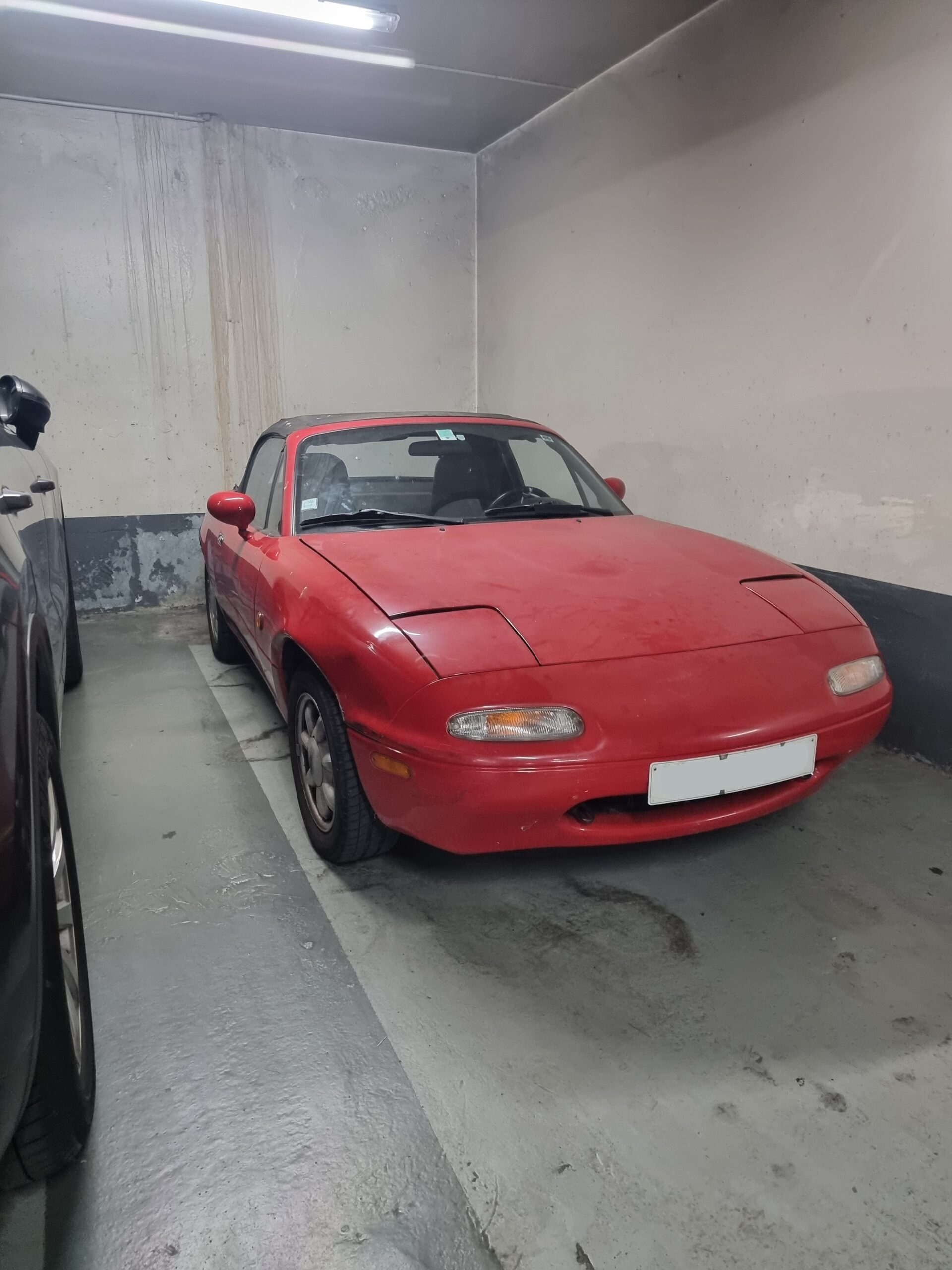 Mazda MX-5 NA sortie de grange