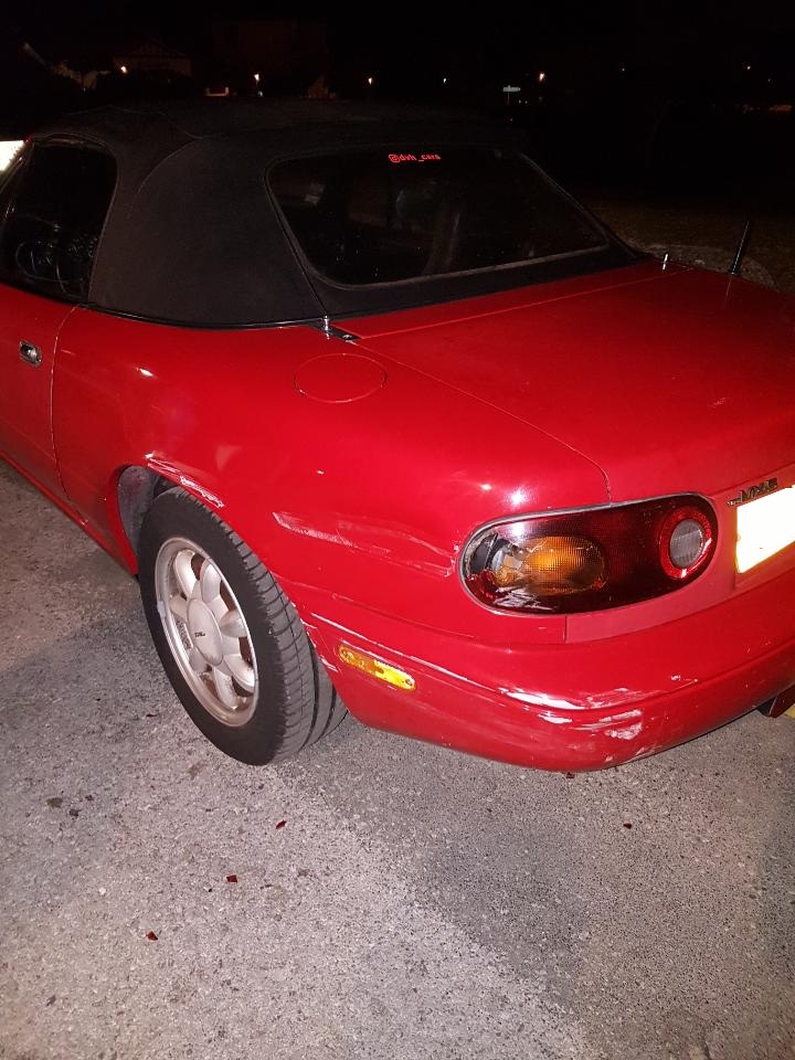Mazda MX-5 NA sortie de grange